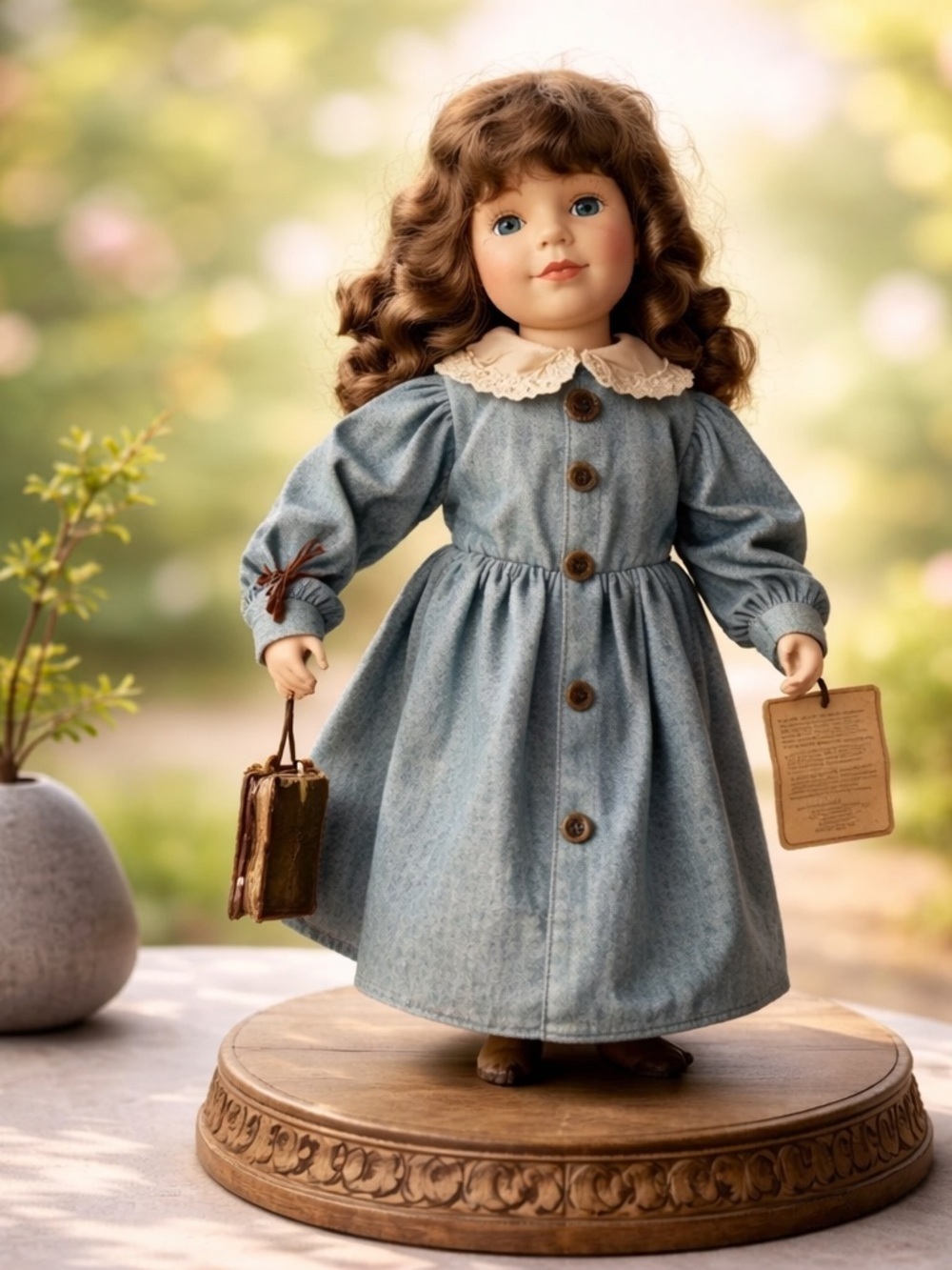 Vintage Boyds Ms. Ashley the Teacher Doll ( Porcelain)